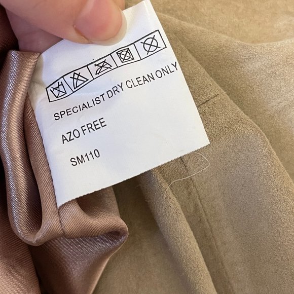 VINTAGE Suede Maxi Skirt - Picture 9 of 9